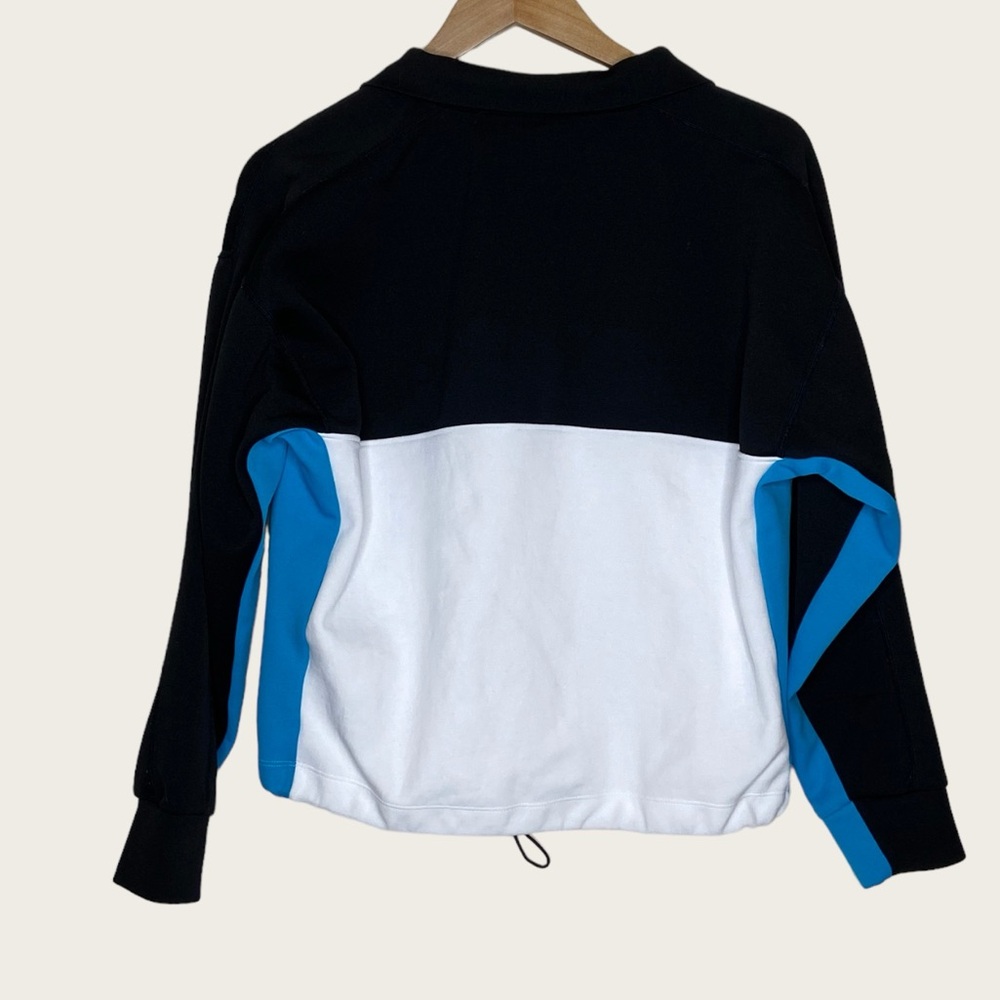 DKNY Sport Color Block Pullover 1/2 Zip Jacket Size Medium - Picture 5 of 6